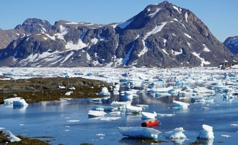 Crisis climática provocará lluvias desastrosas en Groenlandia en las próximas décadas