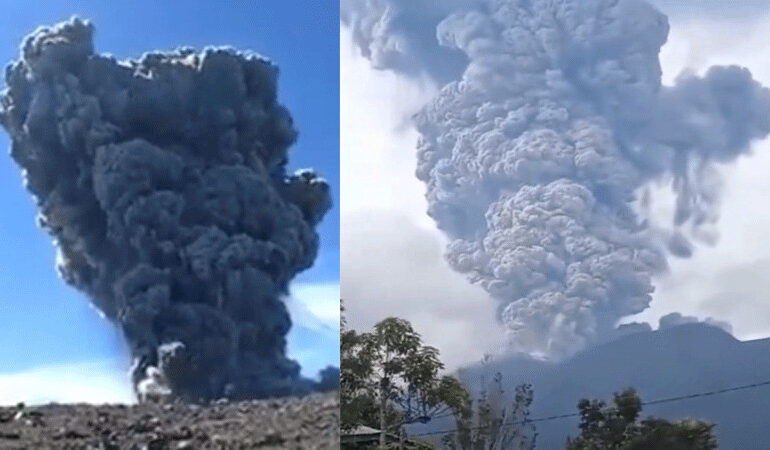 Encuentran los cuerpos sin vida de al menos 11 senderistas tras erupción de volcán en Indonesia